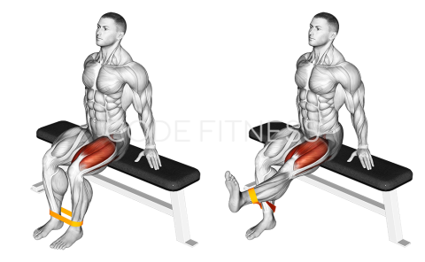 Бедрена екстензия от седеж с ластик