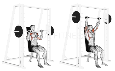 Smith Seated Shoulder Press