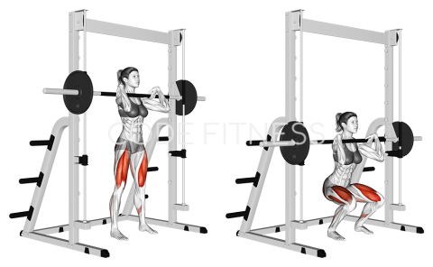 Machine Front Squat