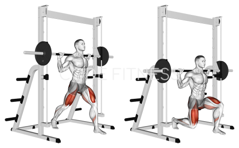 Smith Machine Lunge