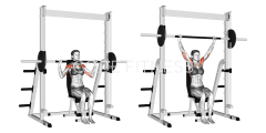Smith Seated Shoulder Press